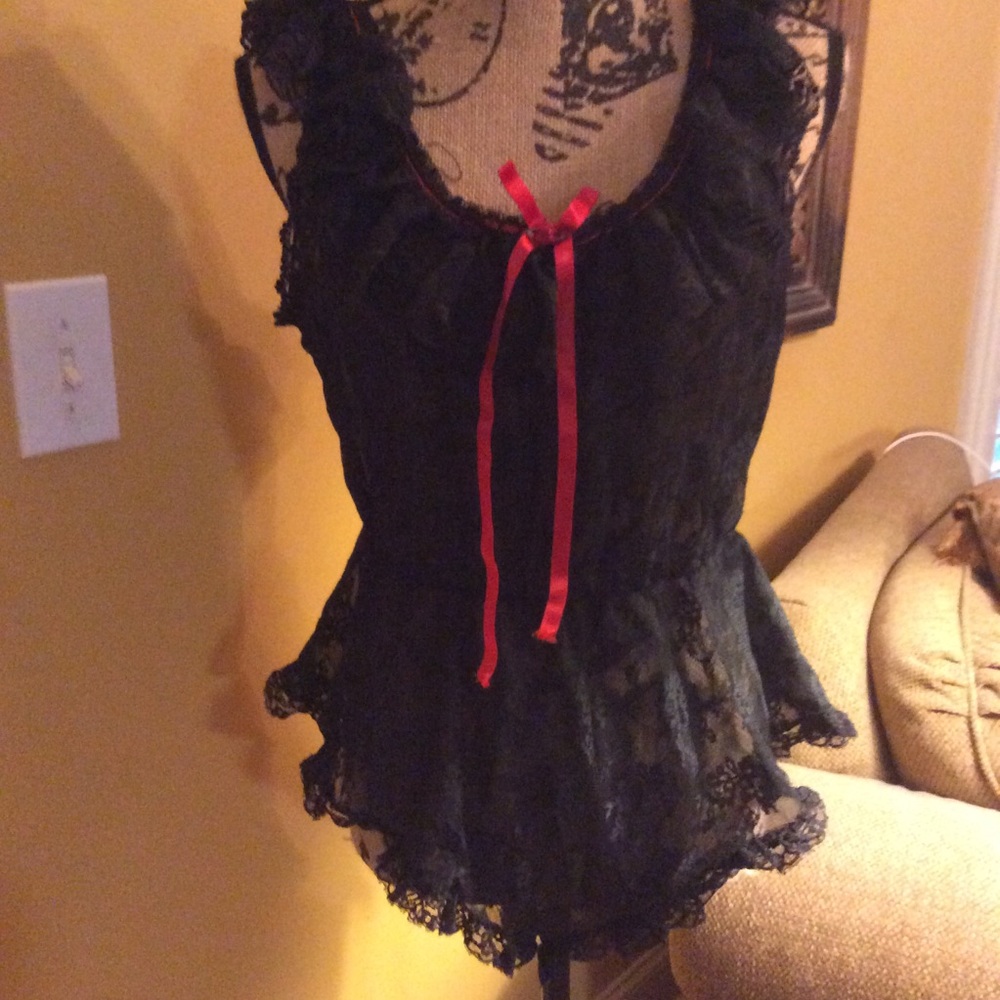 Black one piece Teddy